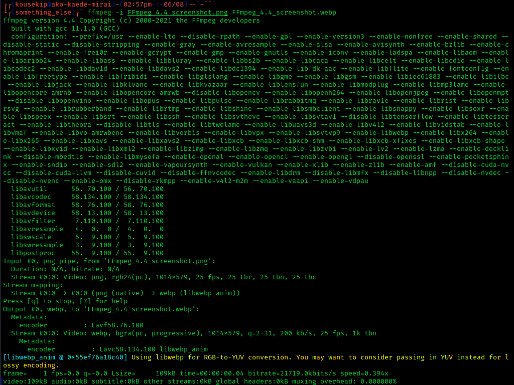FFmpeg Command Snippets