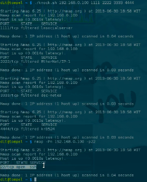 Firewall iptables Port Knocking
