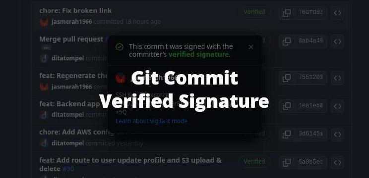 Cara Setting 'Verified' (Sign) Git Commit Dengan SSH atau GPG Signature (Linux)