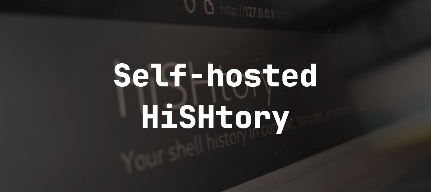Langkah-langkah Menginstall Self-hosted HiSHtory