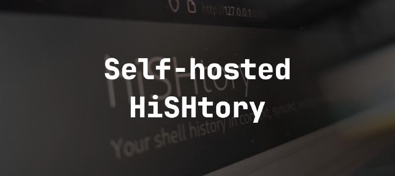 Langkah-langkah Menginstall Self-hosted HiSHtory